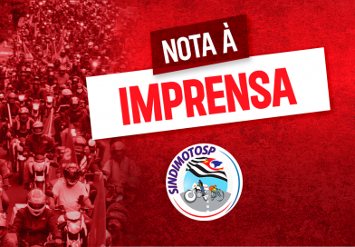 NOTA À IMPRENSA | SindimotoSP apoia manifestação dos Entregadores! NOTA À IMPRENSA | SindimotoSP apoia manifestação dos Entregadores!