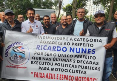 Prefeitura de SP entrega 1º Espaço Motoboy com estrutura gratuita para descanso, alimentação e apoio para motoboys, entregadores e cicloboys