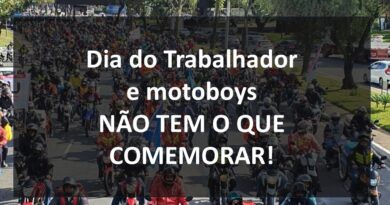 No dia do trabalhador aplicativos seguem sem regras, governo vira as costas para motociclistas profissionais e empurra decisão de regulamentação para o STF